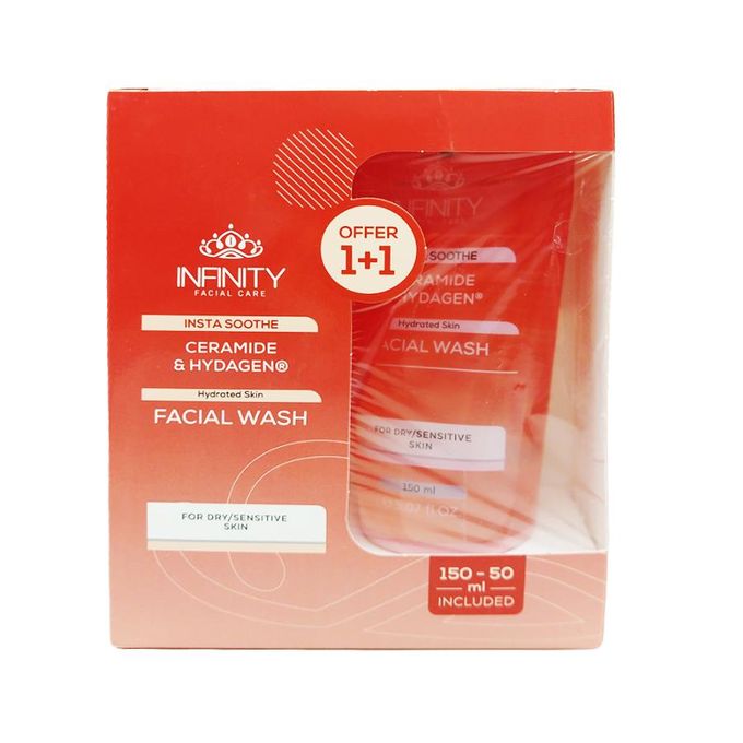Infinity Insta Sooth Cleanser 150Ml + 50Ml Offer