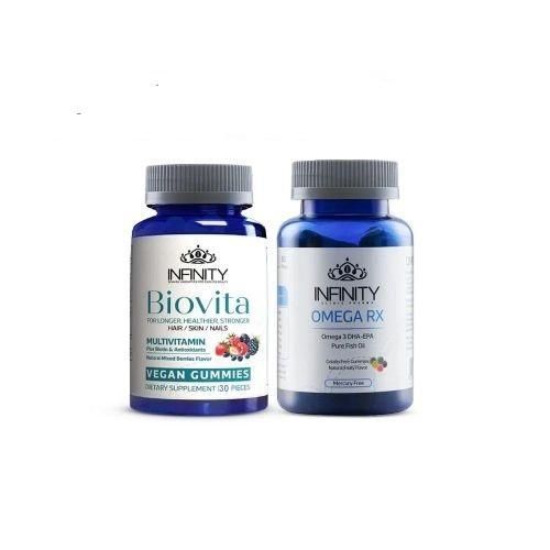 Biovita 60 Capsules + Omega Rx 60 Capsules