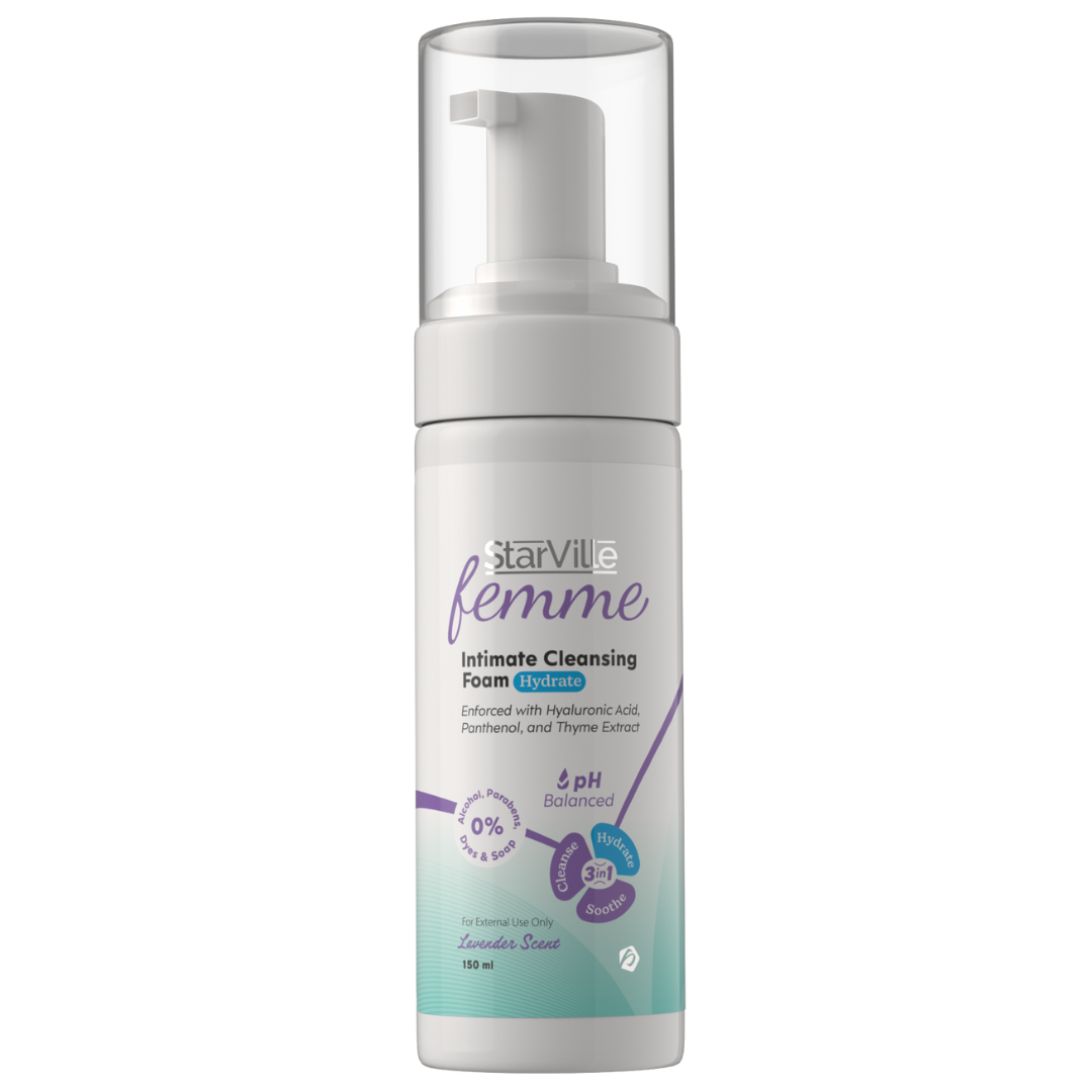 Starville Femme Intimate Cleansing Foam Hydrate 150 Ml