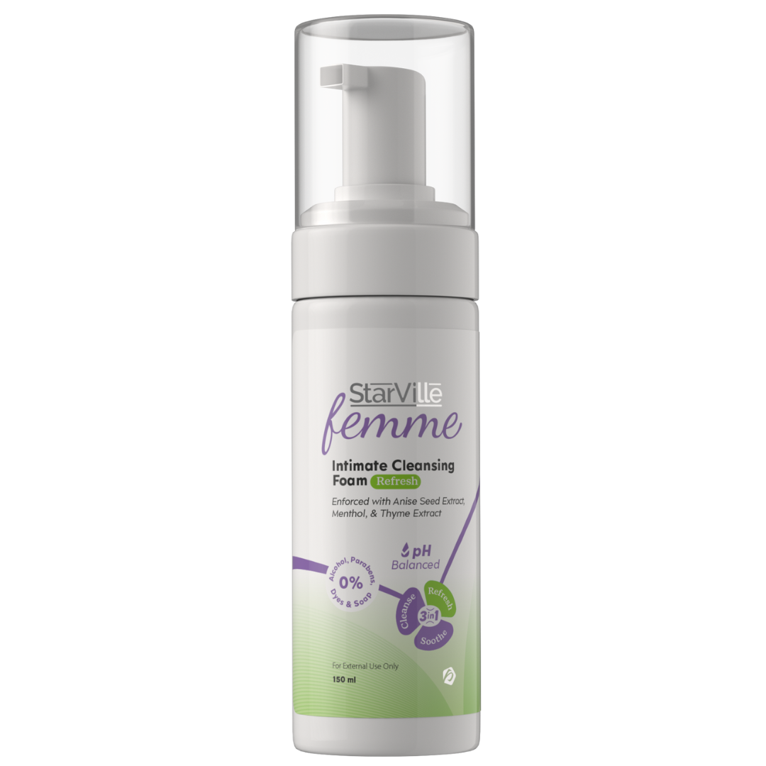 Starville Femme Intimate Cleansing Foam Refresh 150 Ml