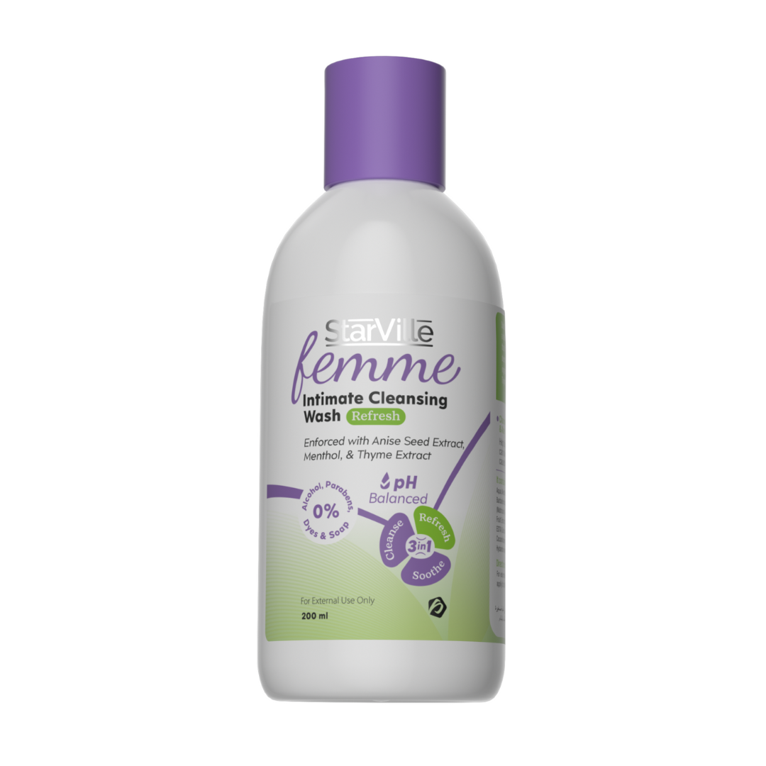 Starville Femme Intimate Cleansing Wash Refresh 200 Ml