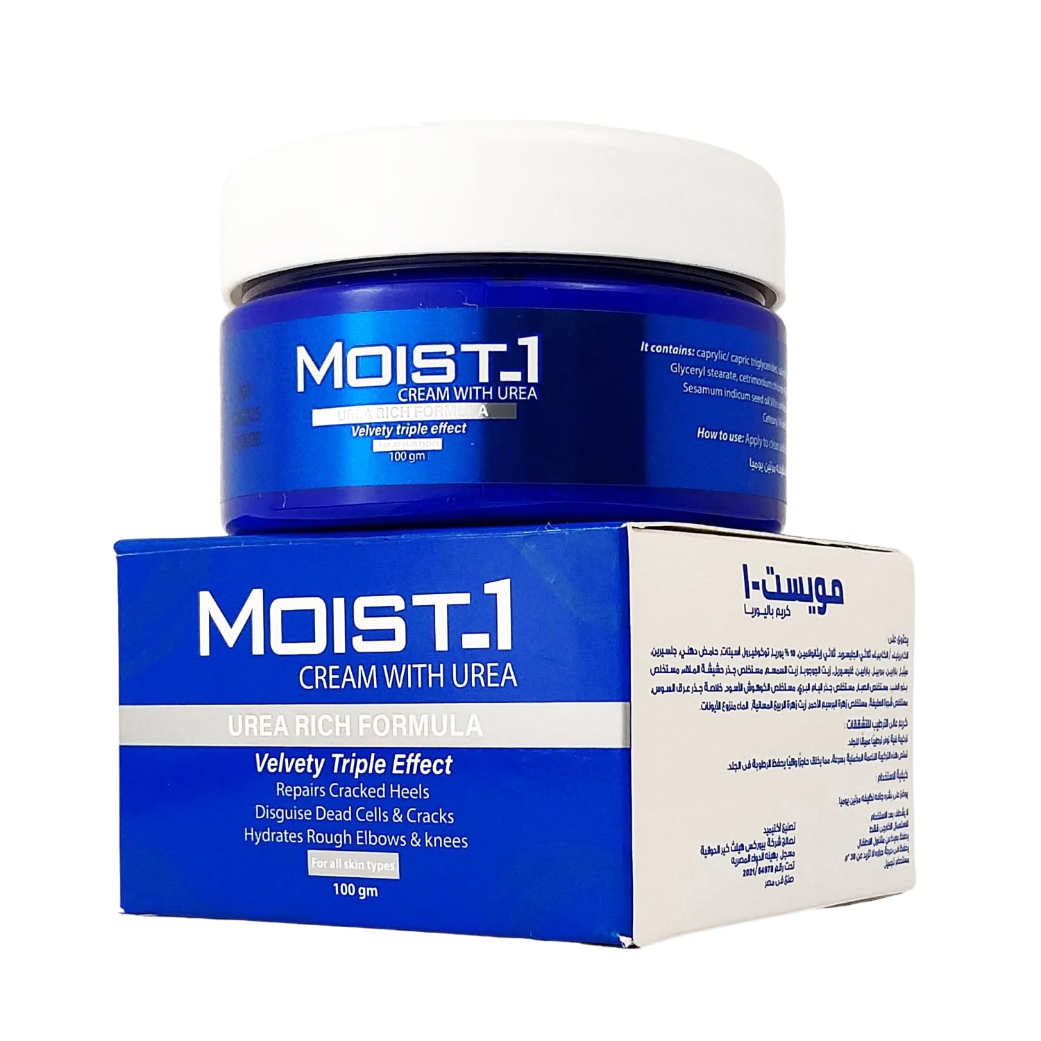 Moist-1 Cream Whit Urea Cream 100Gm