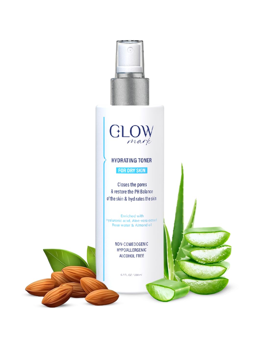 Glowmark Dry Skin Toner Spray 200Ml