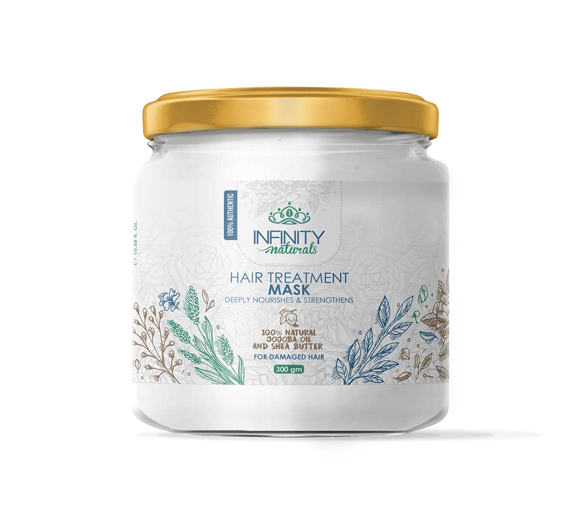 Infinity Natural Hair Mask With Jojoba Oil & Shea Butter 300Ml