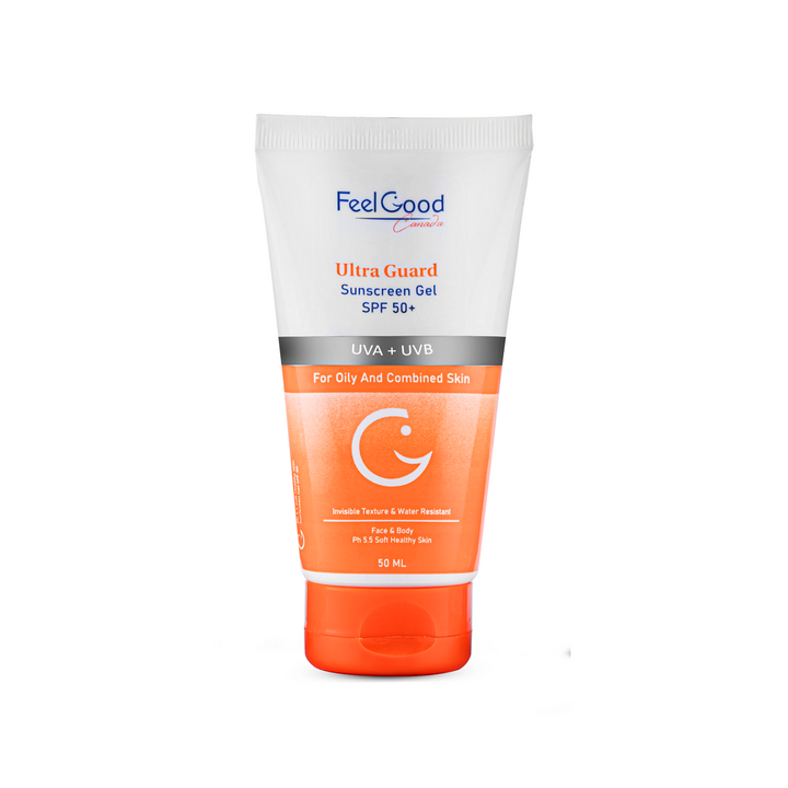 Feel Good  Ultra Guard Sunscreen Gel Spf50+ 50Ml