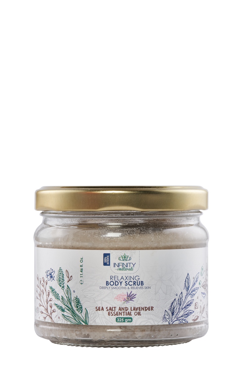Infinity Natural Body Scrub With Lavender 325G