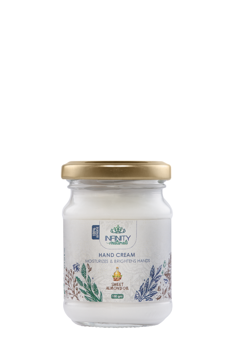 Infinity Natural Hand Cream With Sweet Almond Oil 150G