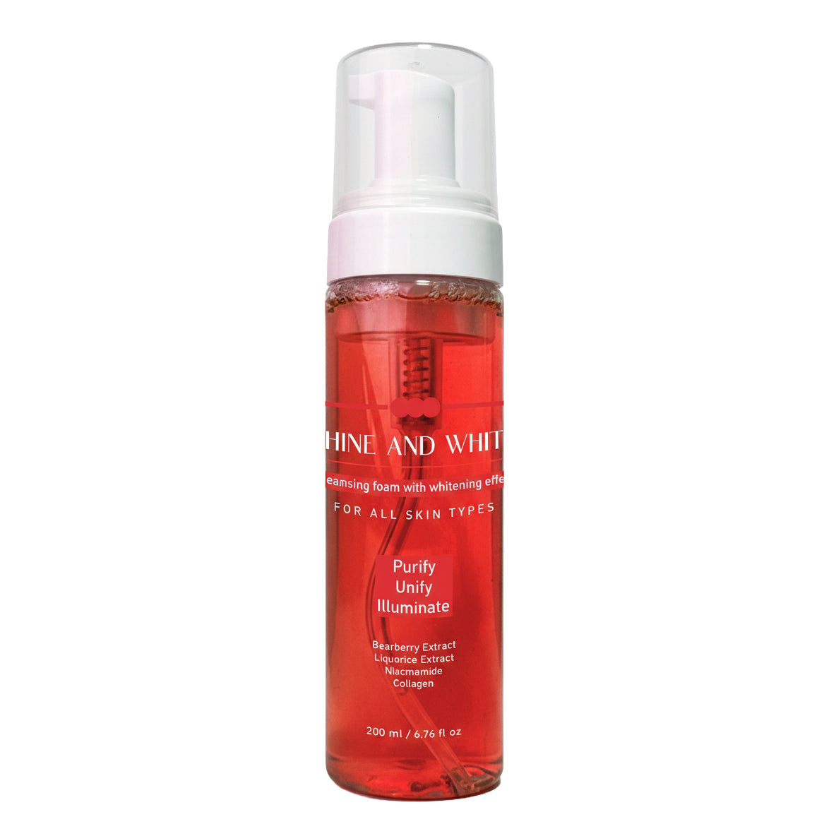 So Sandy Shine & White Foam Cleanser 200ML