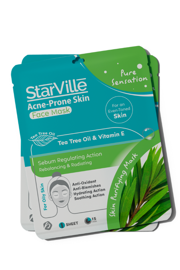 Starville Acne Prone Skin Face Mask 10 Sheets