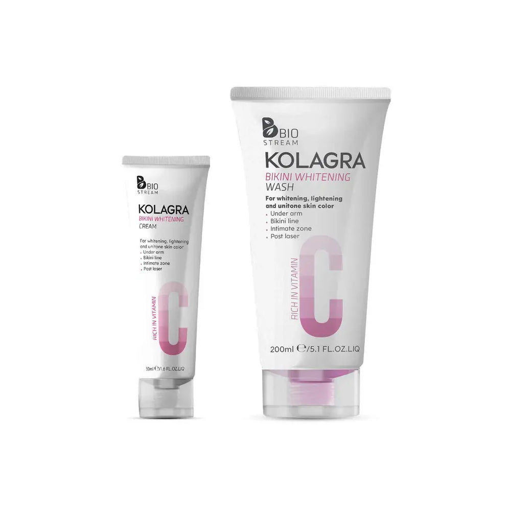 Kolagra Bikini Routine (Wash + Cream) Promo Pack