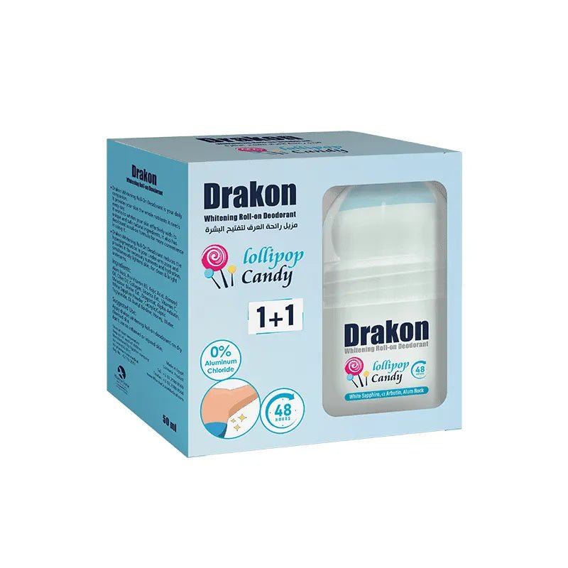 Drakon Roll-On Deodrant Lollipop Candy (1+1) Promo Pack